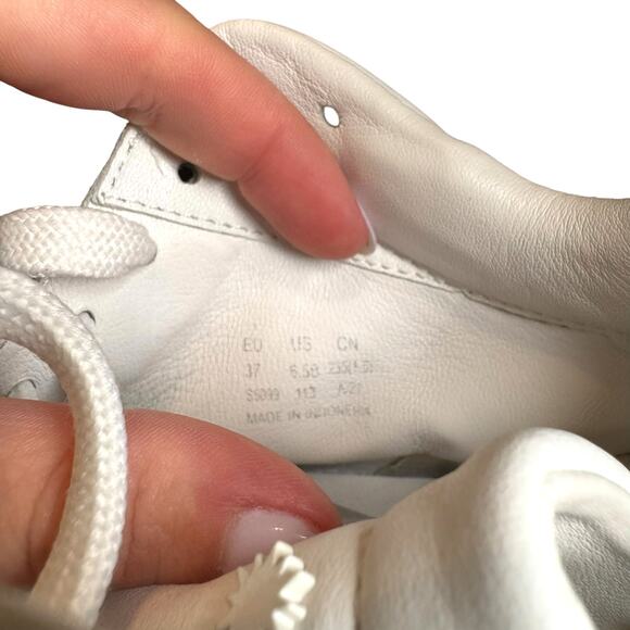 Stuart Weitzman Ryan Pink Rosewater Cheetah Leather High Top Fashion Sneakers - Picture 10 of 11